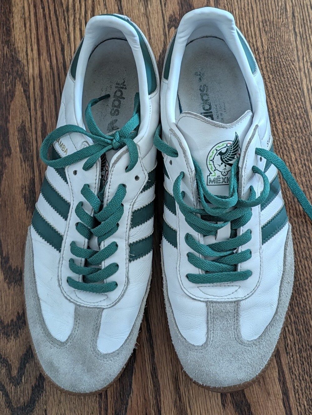 Adidas Samba Classic Team Mexico in White and Green US11 $70